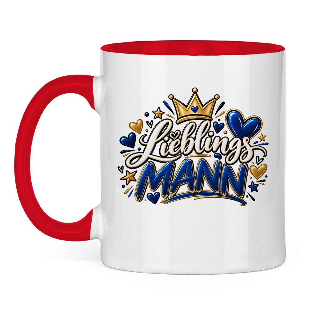 Lieblingsmann Tasse – Geschenk für Ehemann, Freund & Partner