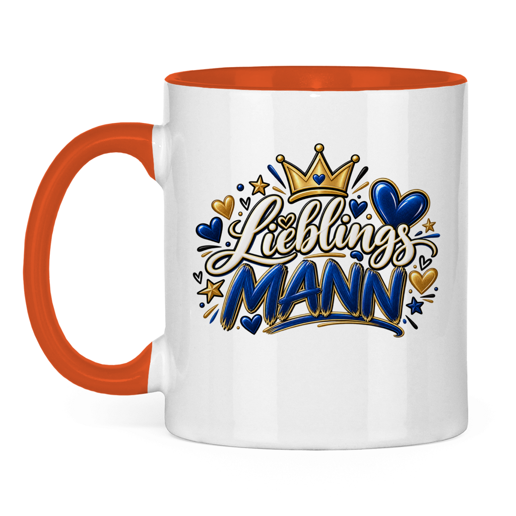 Lieblingsmann Tasse – Geschenk für Ehemann, Freund & Partner