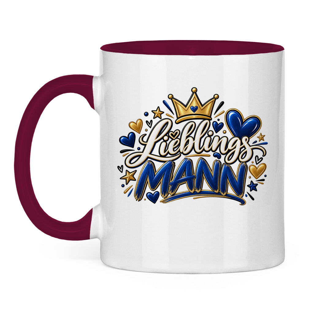 Lieblingsmann Tasse – Geschenk für Ehemann, Freund & Partner