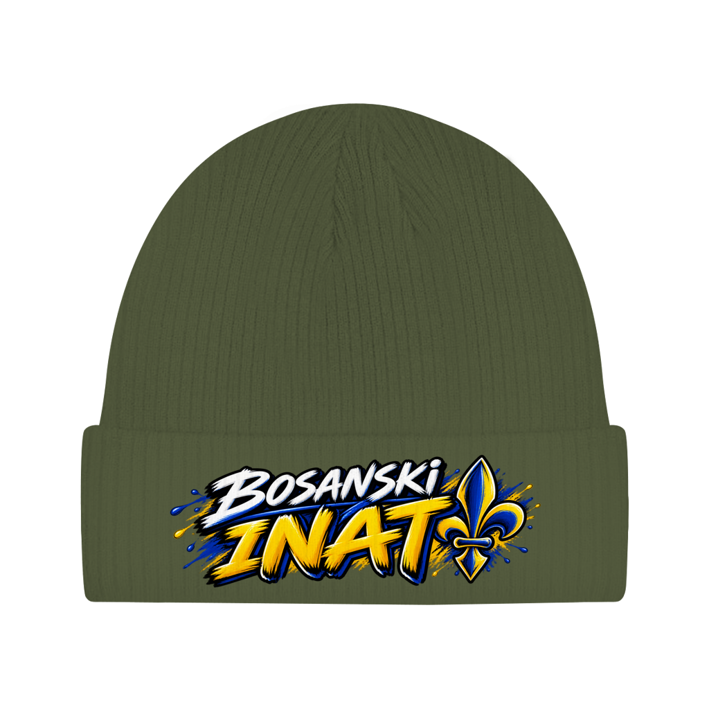 Bosnien Mütze / Beanie aus Bio-Baumwolle | Bosanski Inat