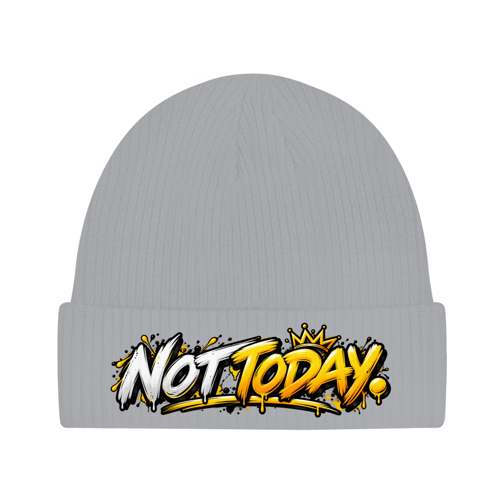 Beanie aus Bio-Baumwolle -  Not Today