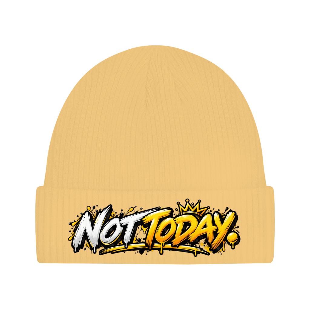 Beanie aus Bio-Baumwolle -  Not Today