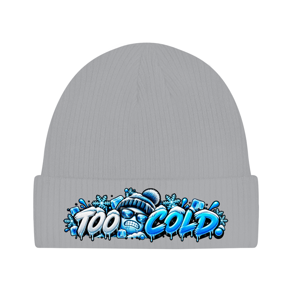 Beanie aus Bio-Baumwolle - Too cold