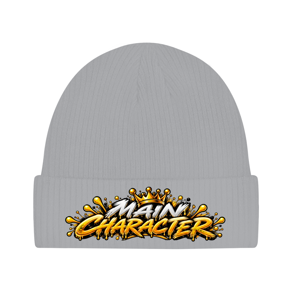 Beanie aus Bio-Baumwolle - Main character