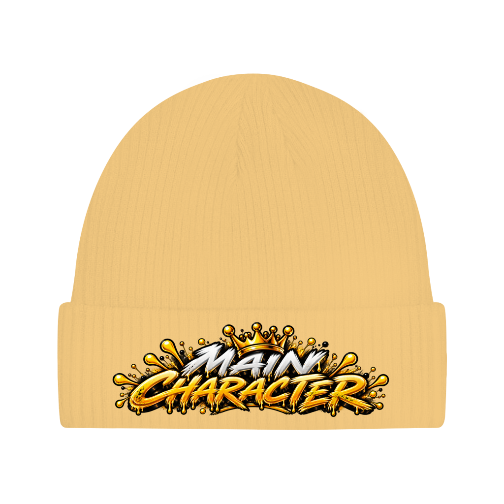 Beanie aus Bio-Baumwolle - Main character