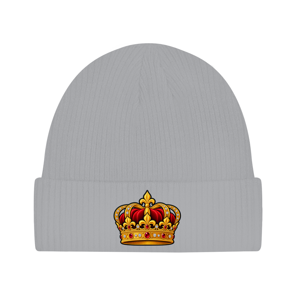 Beanie aus Bio-Baumwolle - Krone
