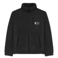 Low Battery Sherpa Jacke – Unisex Fleece Jacke mit Statement