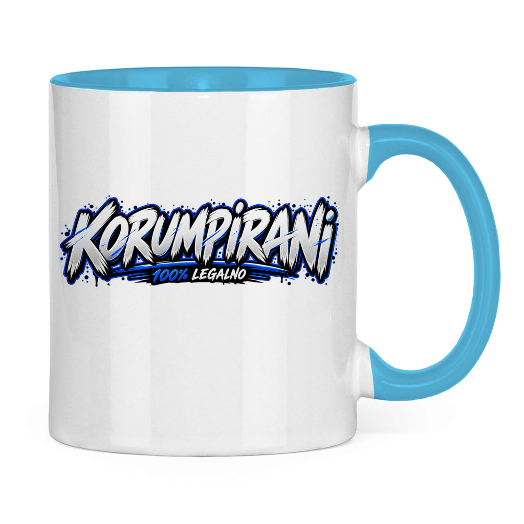 Tasse zweifarbig Korumpirani