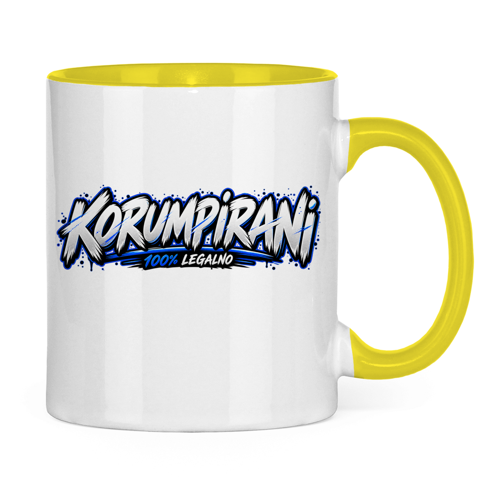 Tasse zweifarbig Korumpirani