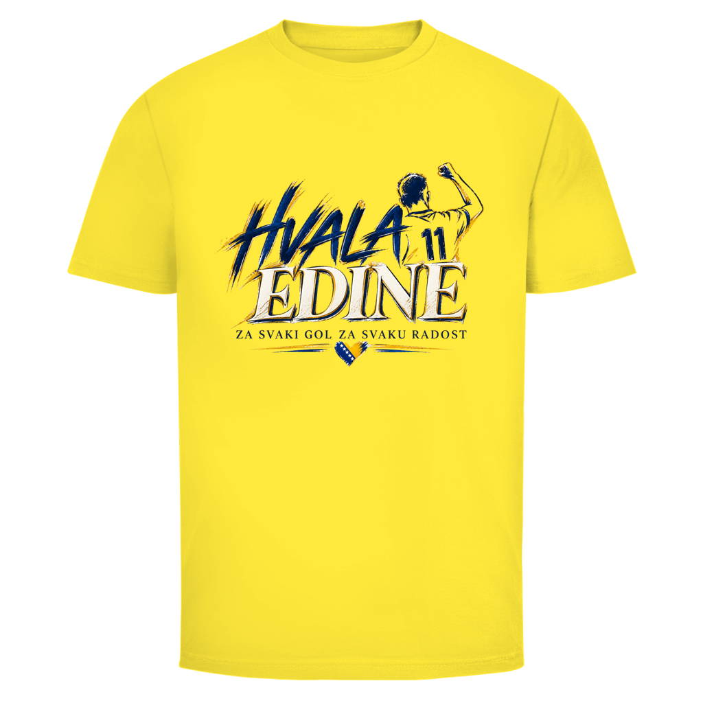 Hvala Edine Herren T-Shirt – Za svaki gol, za svaku radost | Bosnien Fußball Shirt