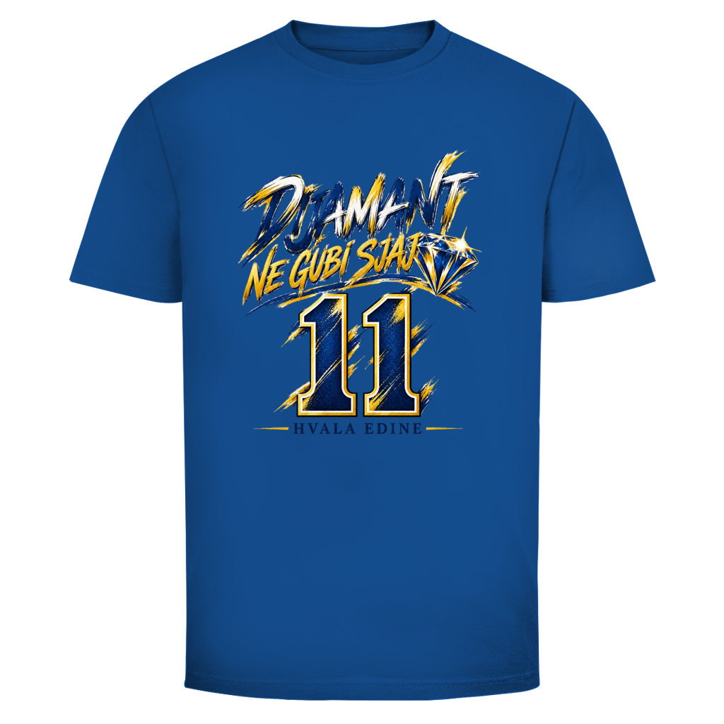 Dijamant ne gubi sjaj 11 Herren T-Shirt – Hvala Edine | Bosnien Fußball Shirt