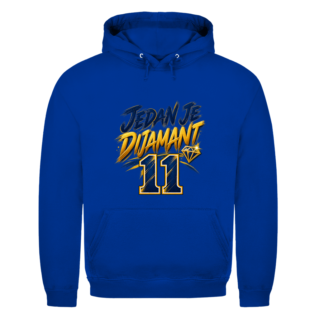 Jedan je Dijamant 11 Herren Hoodie – Bosnien Fußball Fan Hoodie