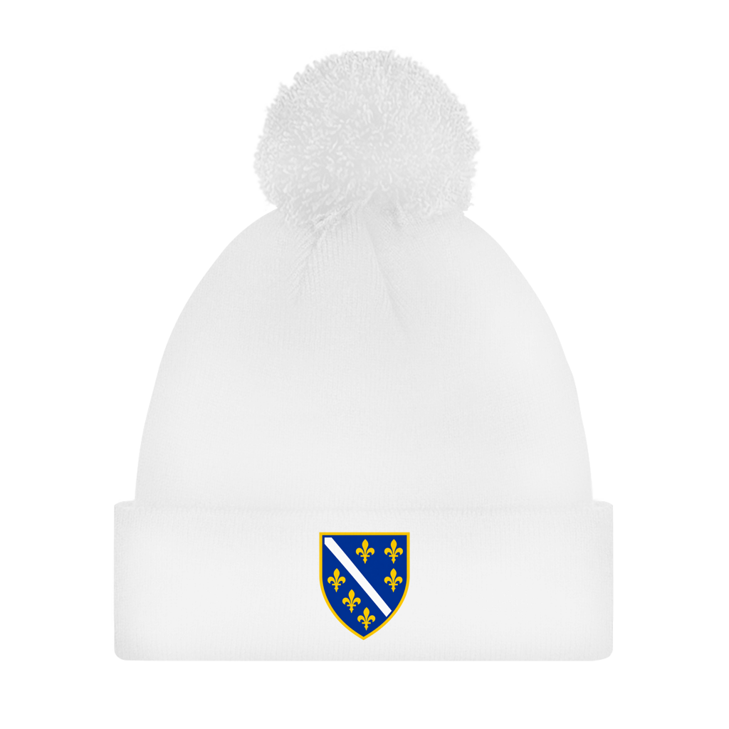 Bommelmütze Bosnien mit Pompon | Bosanski grb