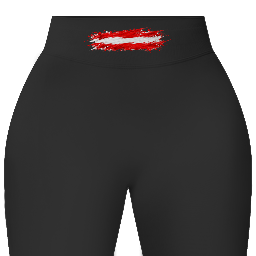 Austria Leggings – Rot-Weiß-Rot | Damen Fitness & Activewear