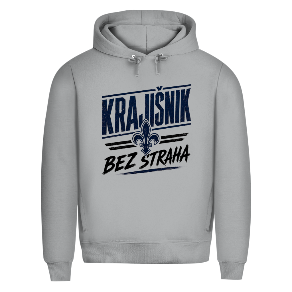 KRAJIŠNIK Herren Premium Bio Hoodie - Bez straha