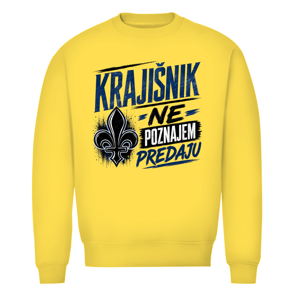 Krajisnik Herren Premium Bio Sweatshirt Ne poznajem predaju