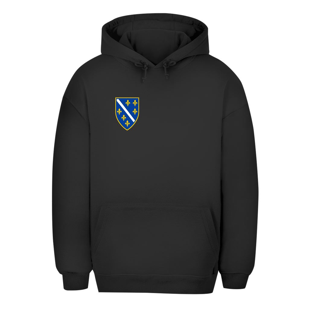 Unisex Oversize hudica Bosna – Grb BiH na lijevoj strani | BiH