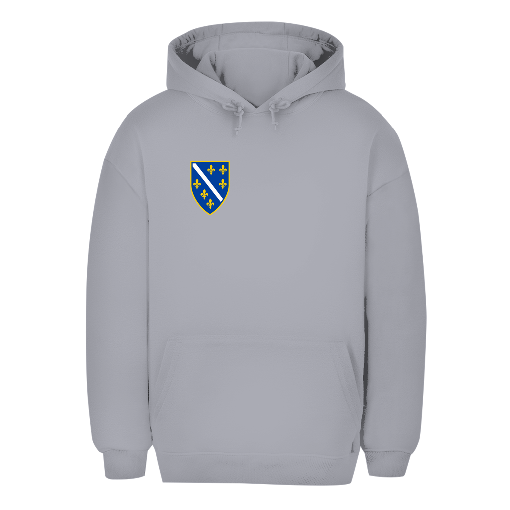 Unisex Oversize hudica Bosna – Grb BiH na lijevoj strani | BiH