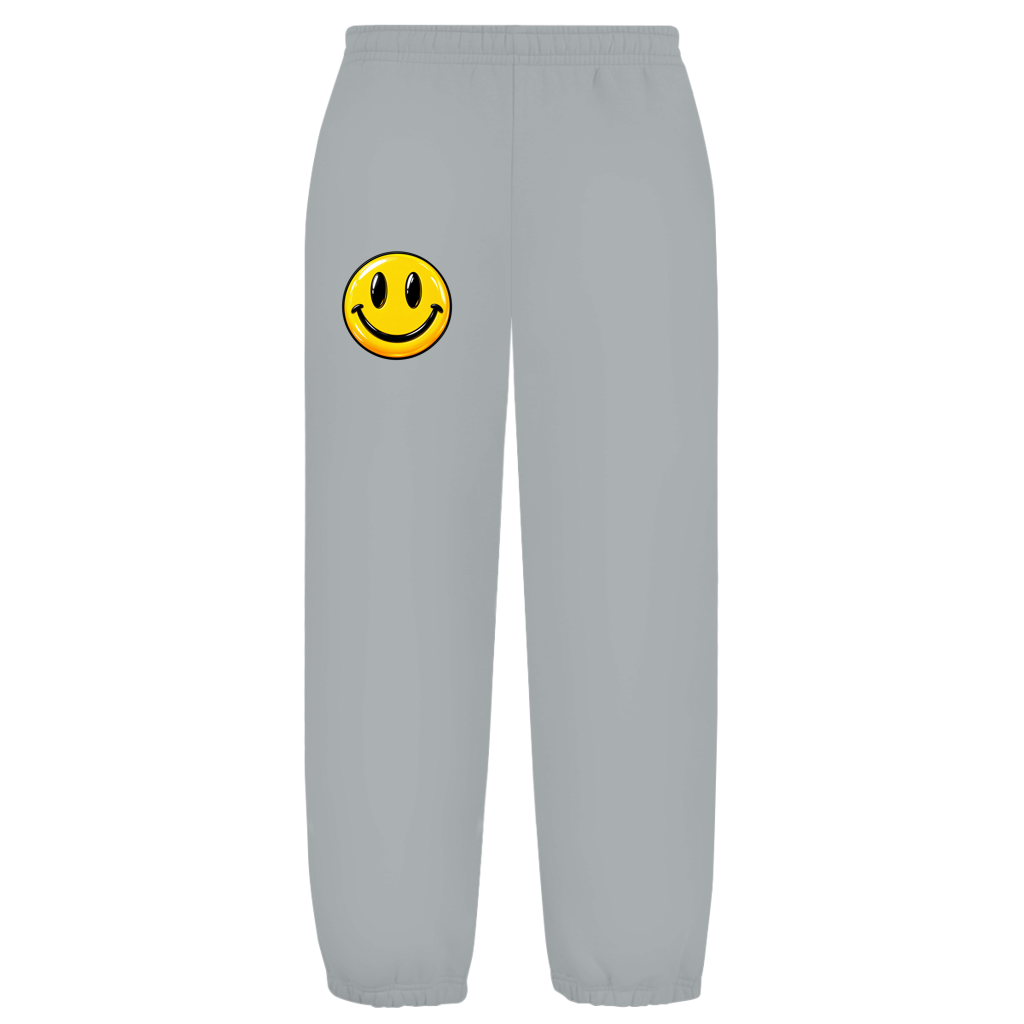 Oversize mekani donji dio trenerke – Smiley | Unisex donji dio trenerke