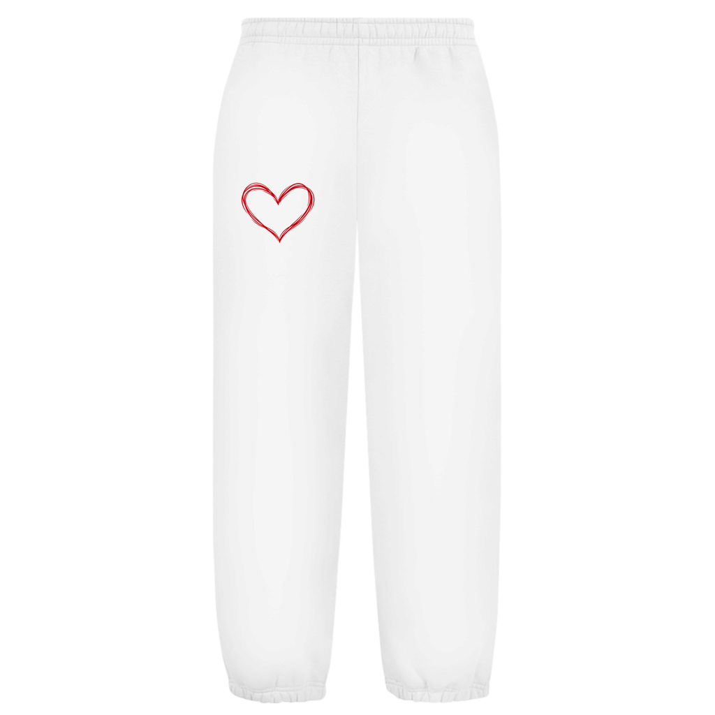 Oversize plišane trenerke – Heart Vibes | Trenerka sa srcem