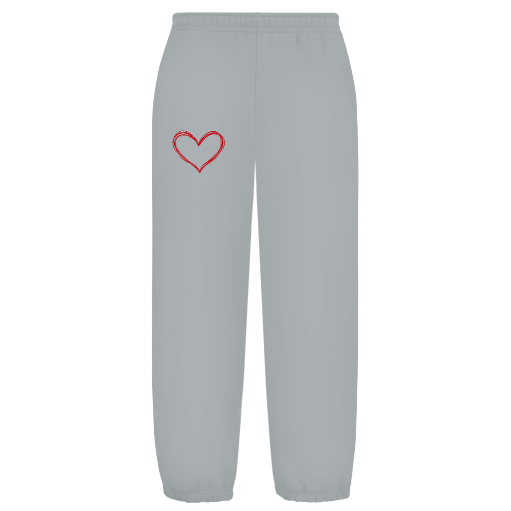 Oversize plišane trenerke – Heart Vibes | Trenerka sa srcem