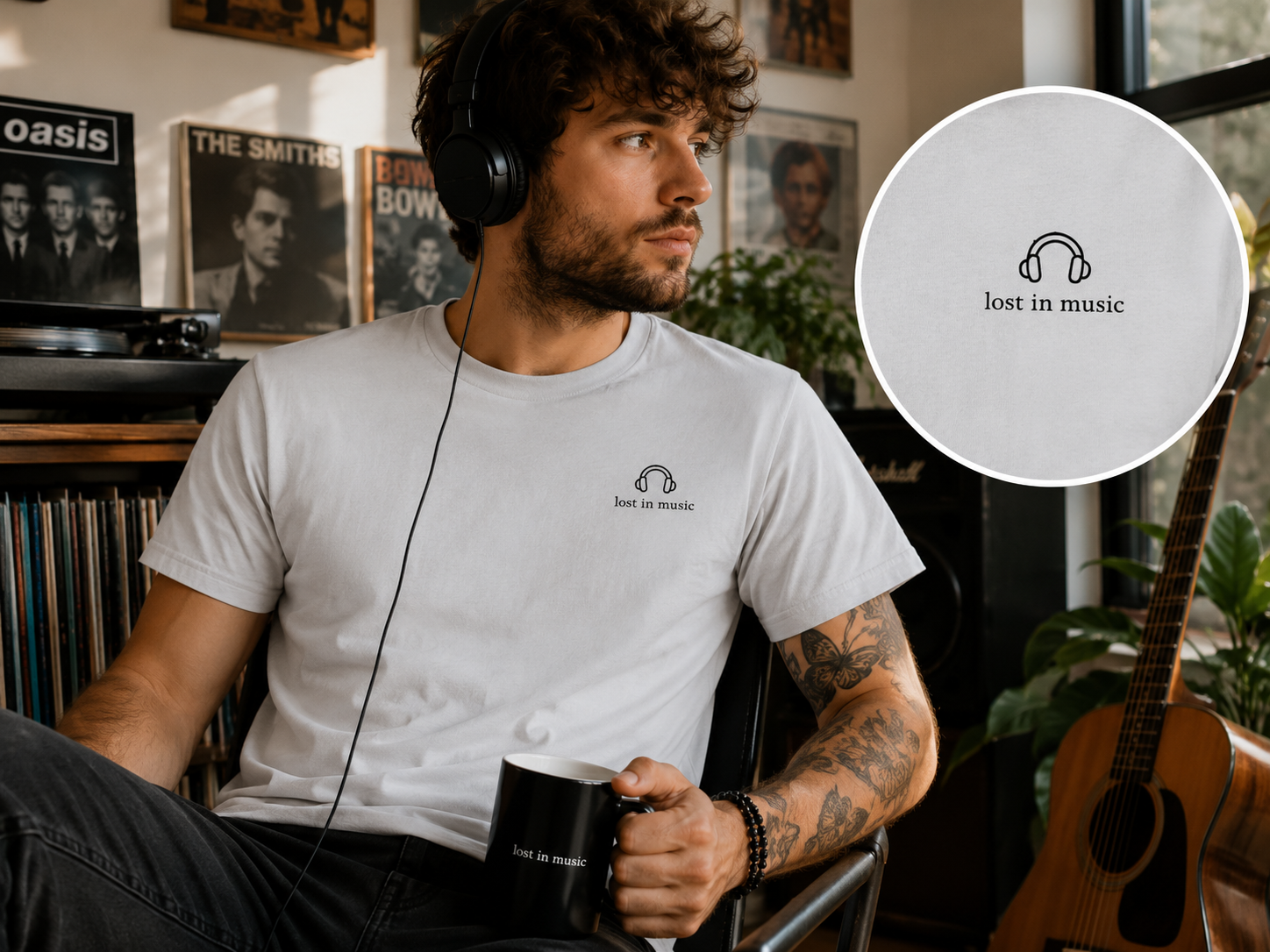 Lost in Music – ST/ST Rocker Bio pamučna majica uniseks