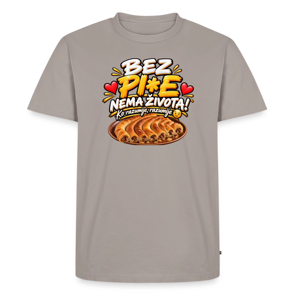 Männer Premium T-Shirt - Taupe