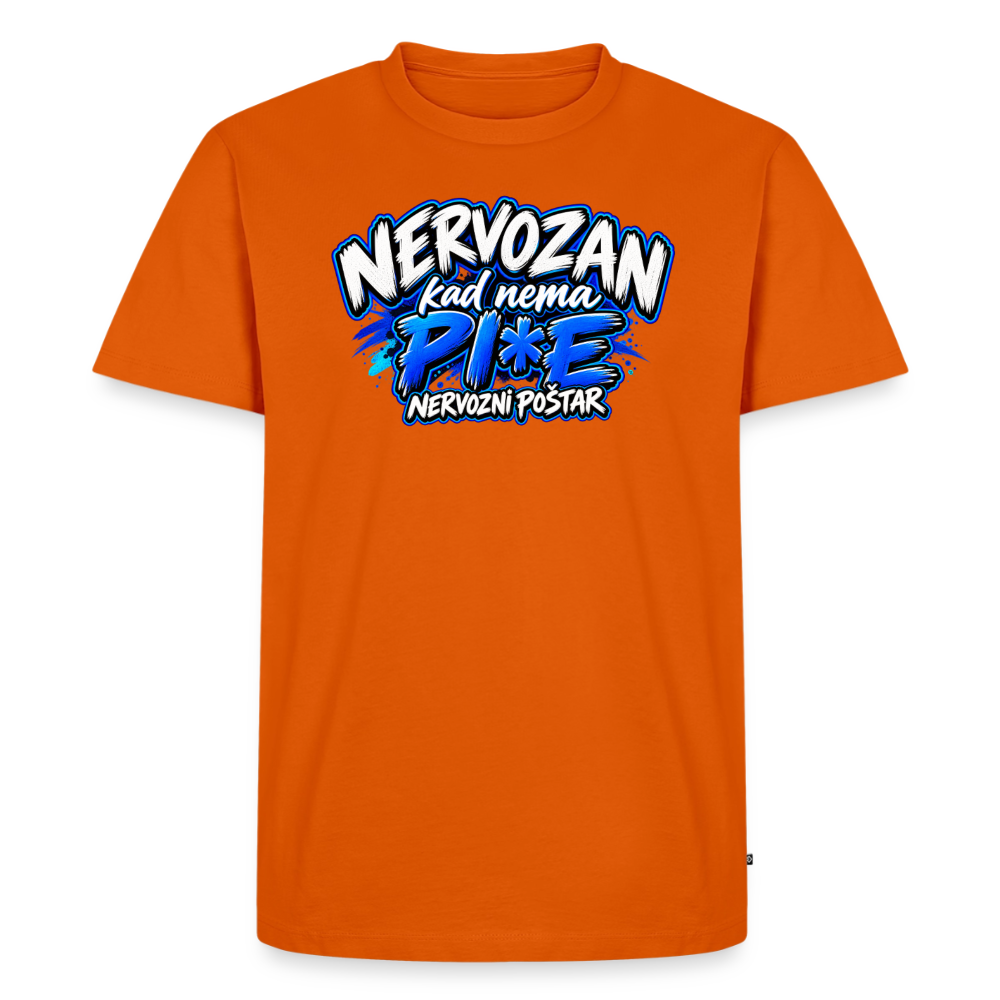 Männer Premium T-Shirt - Orange 