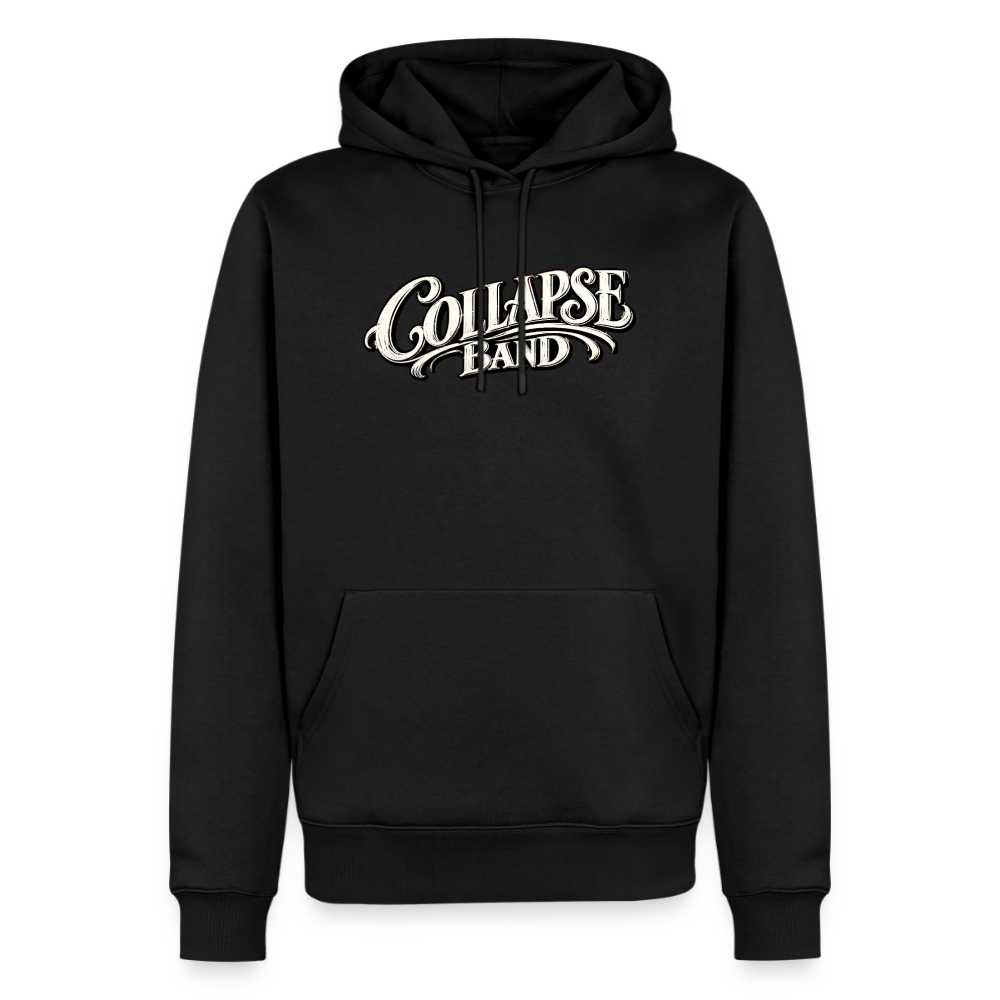 Männer Premium Hoodie - Collapse band street style - Schwarz