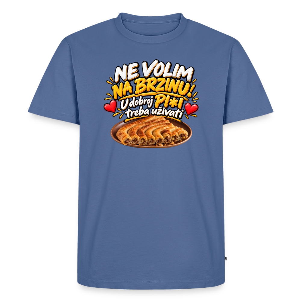 Männer Premium T-Shirt - Taubenblau