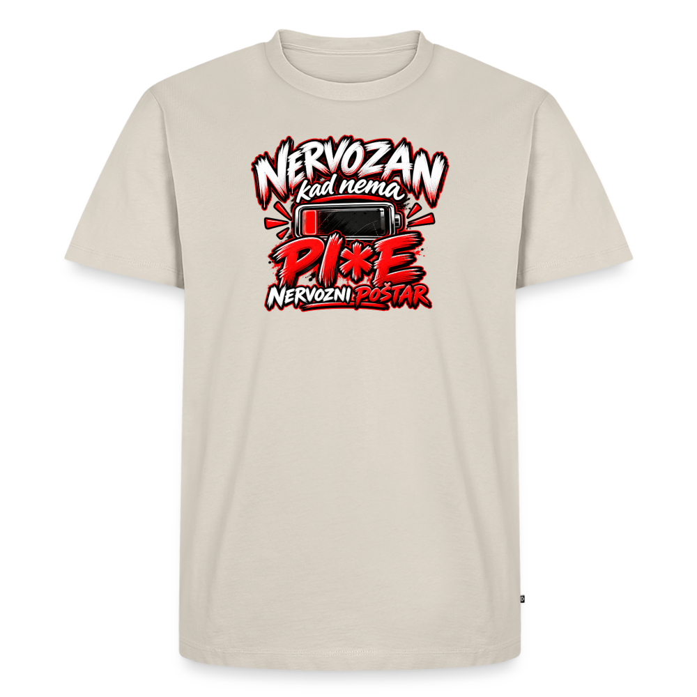 Männer Premium T-Shirt - Beige