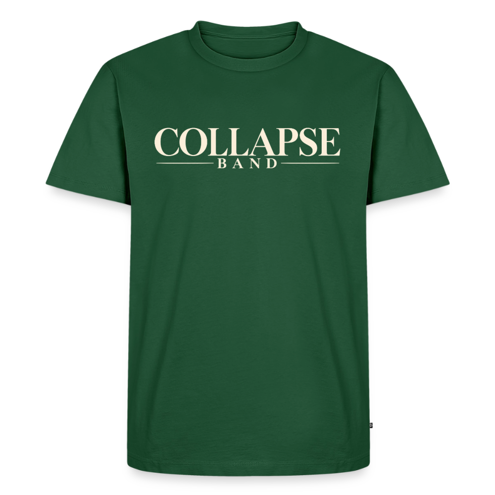 Männer Premium T-Shirt - Collapse Band Clasic - Flaschengrün