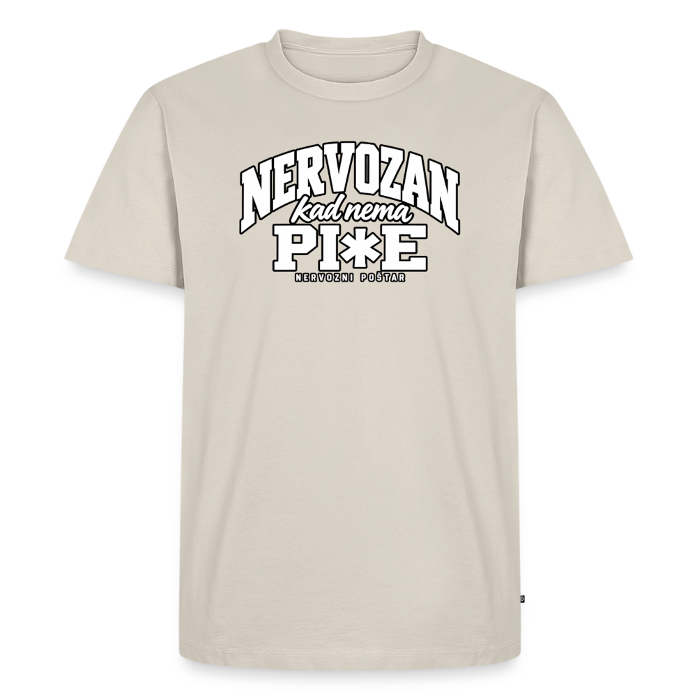Männer Premium T-Shirt - Beige