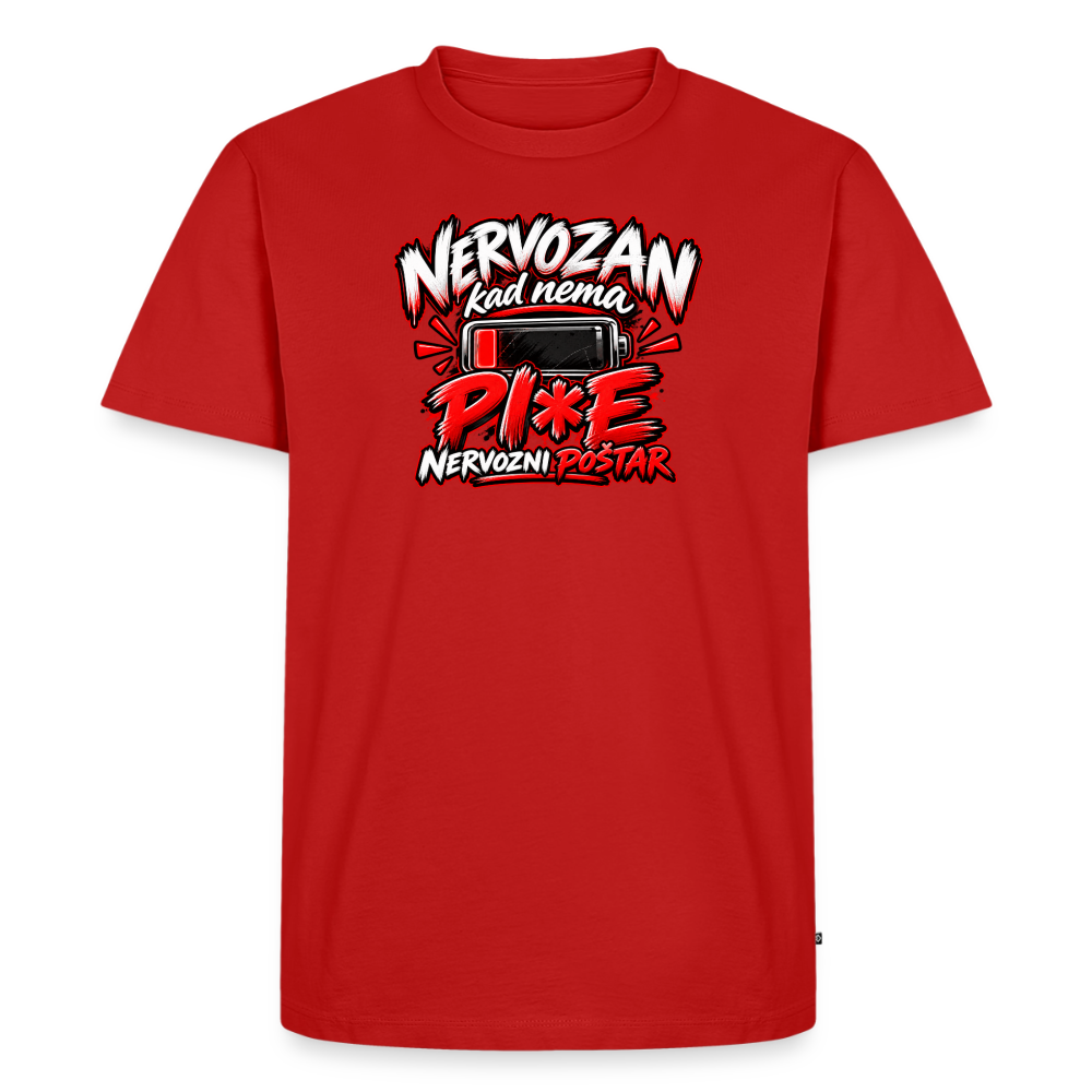 Männer Premium T-Shirt - Rot