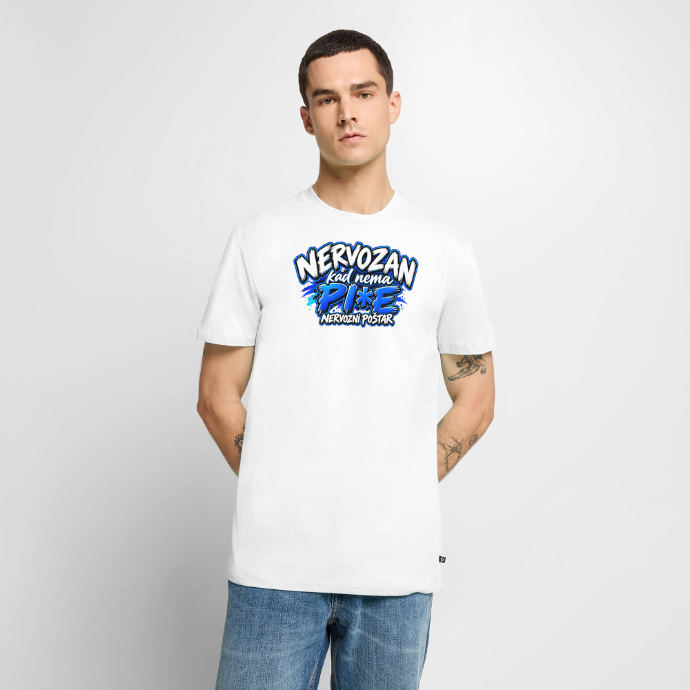 Männer Premium T-Shirt - Weiß