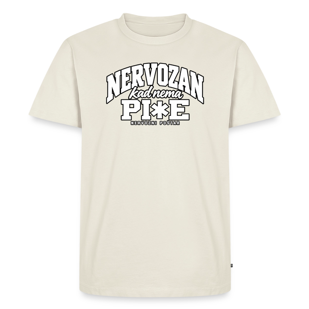 Männer Premium T-Shirt - Naturweiß