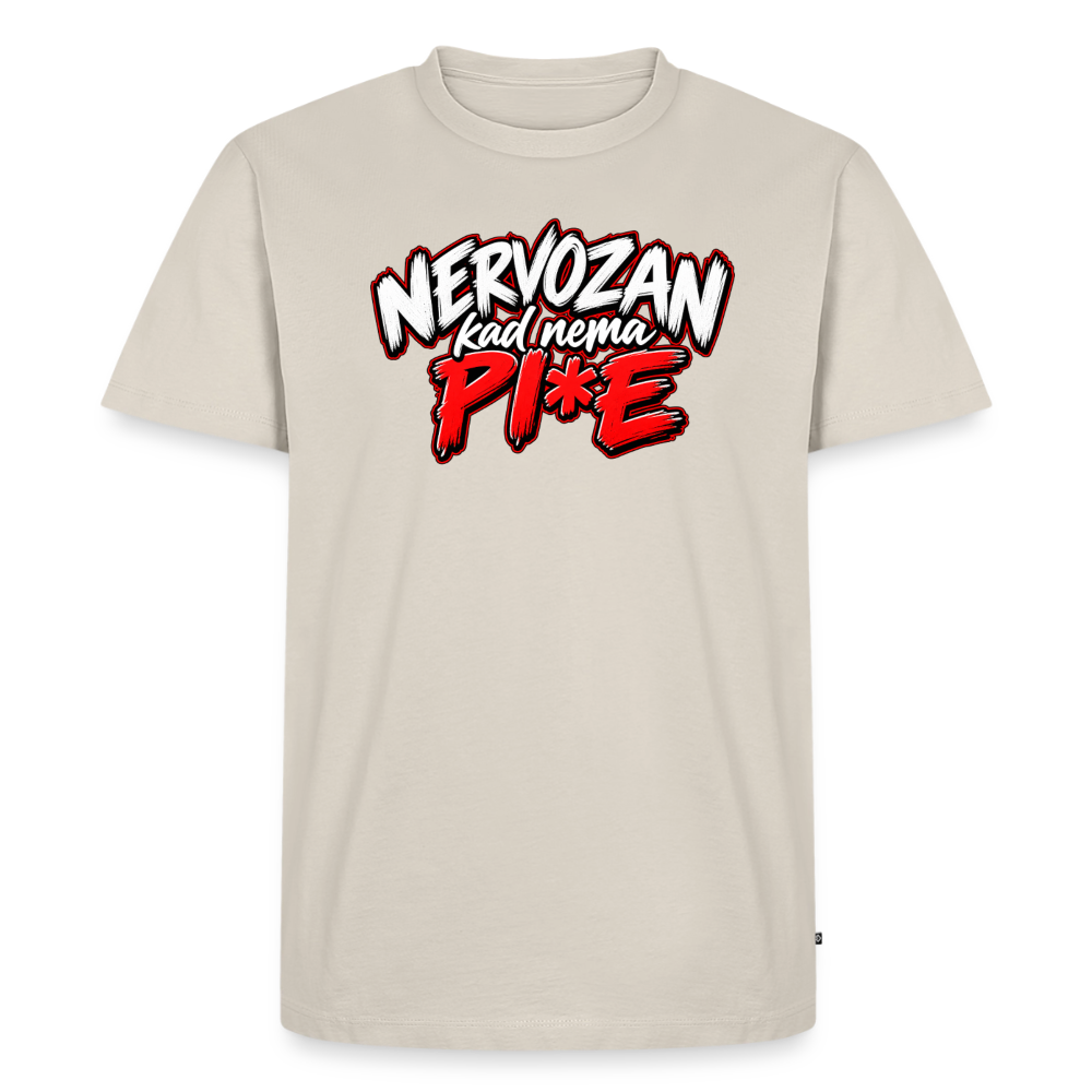 Männer Premium T-Shirt - Beige