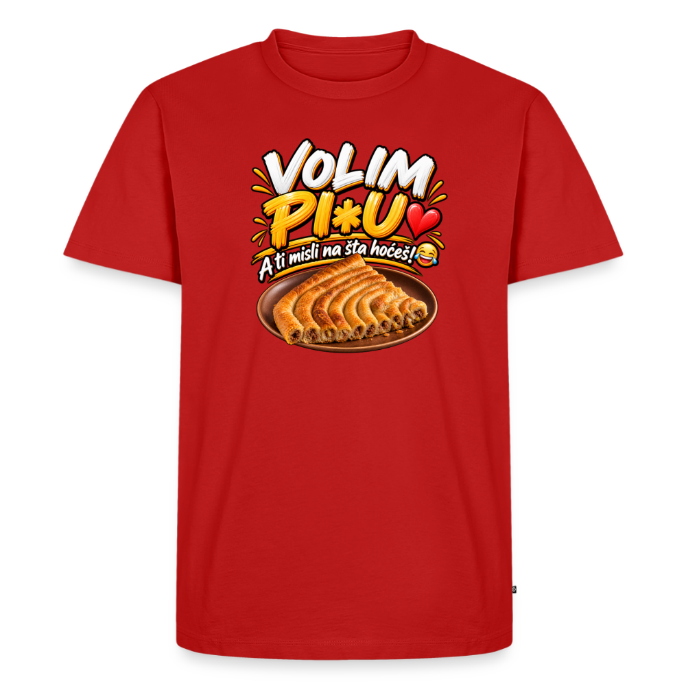 Männer Premium T-Shirt - Rot