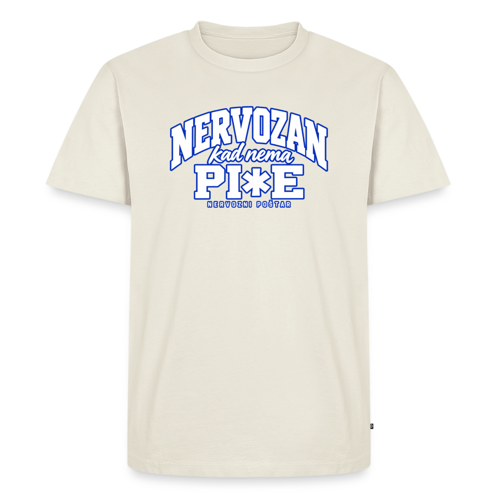Männer Premium T-Shirt - Naturweiß