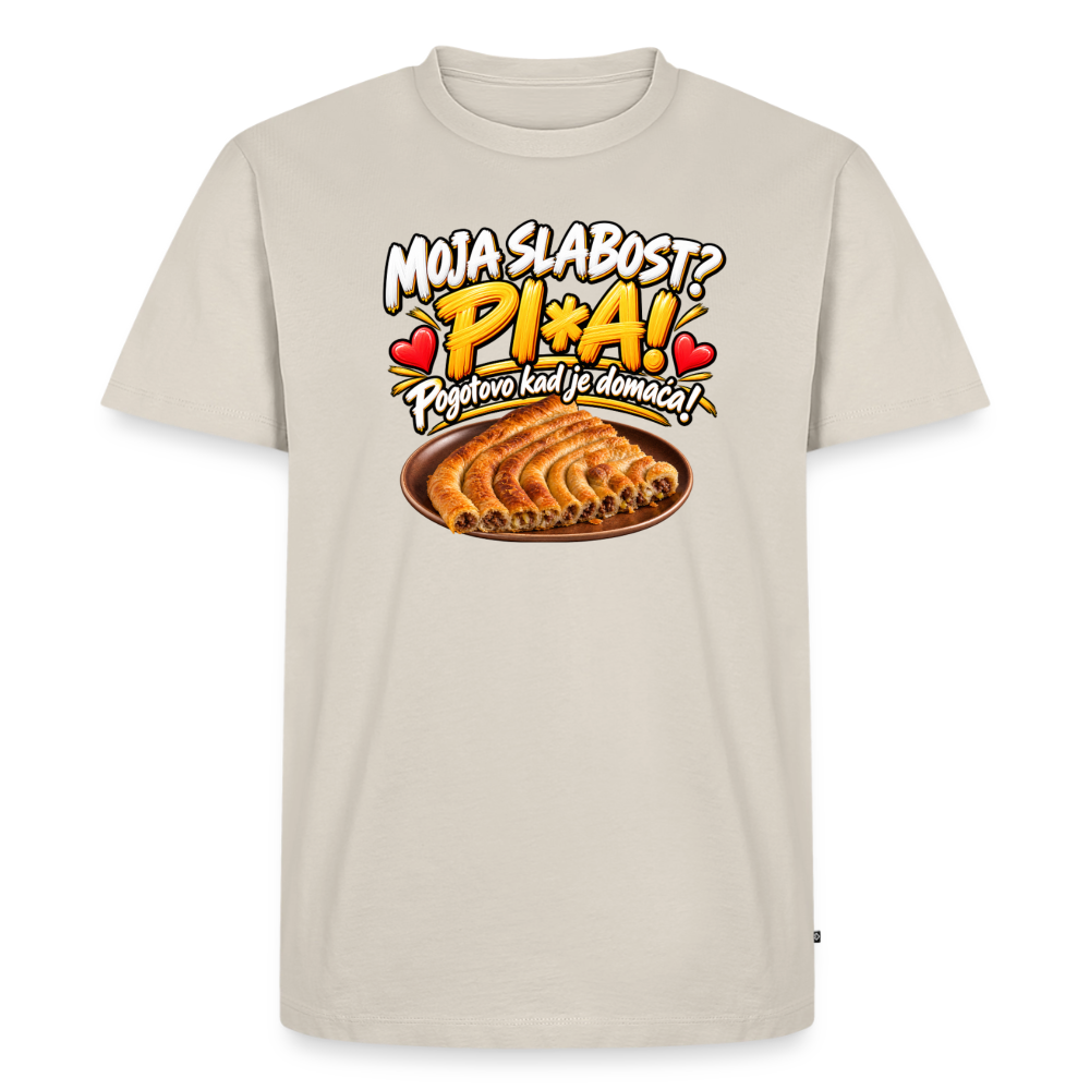 Männer Premium T-Shirt - Beige
