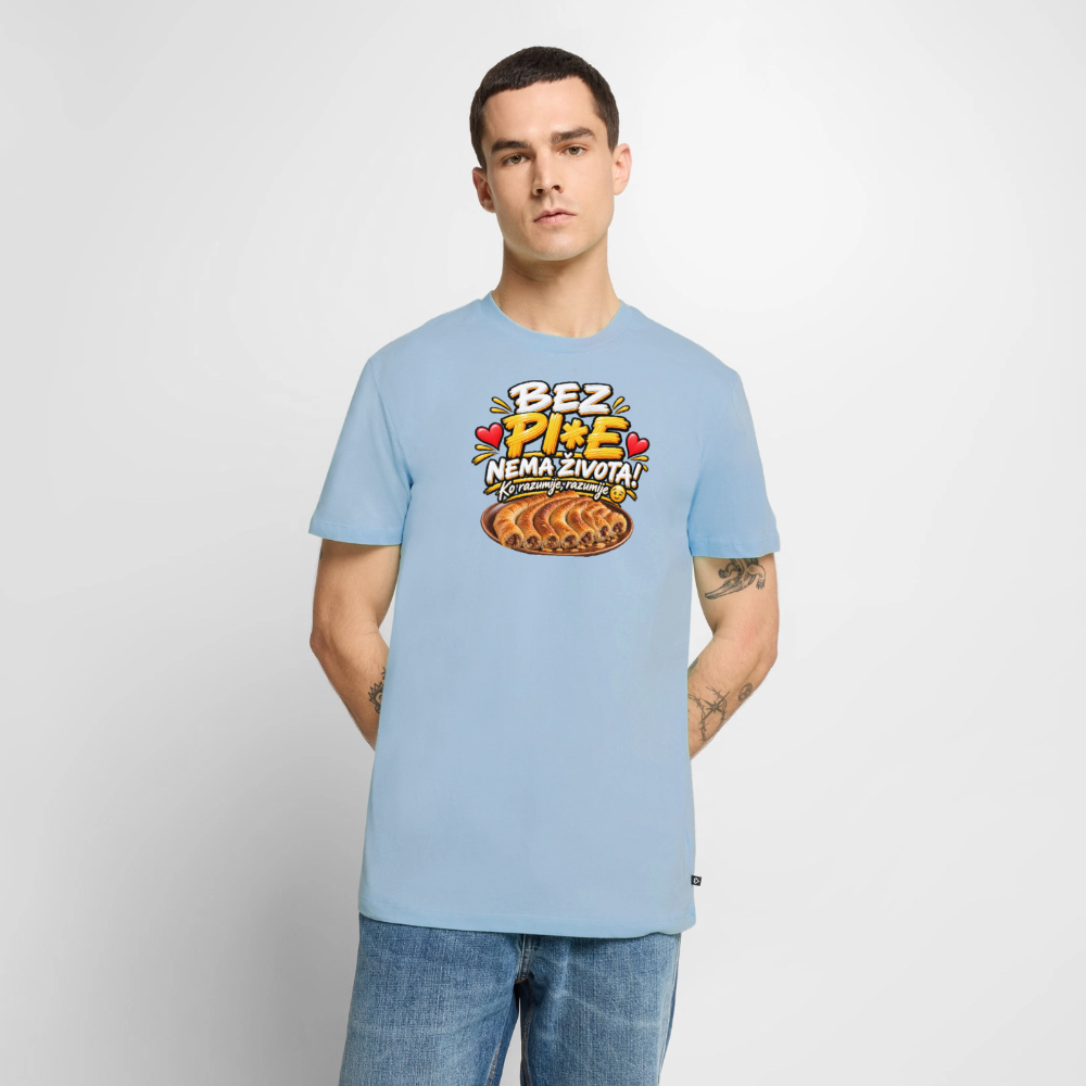 Männer Premium T-Shirt - Hellblau
