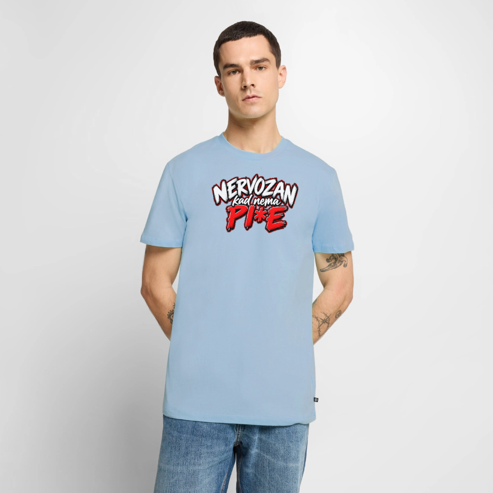 Männer Premium T-Shirt - Hellblau