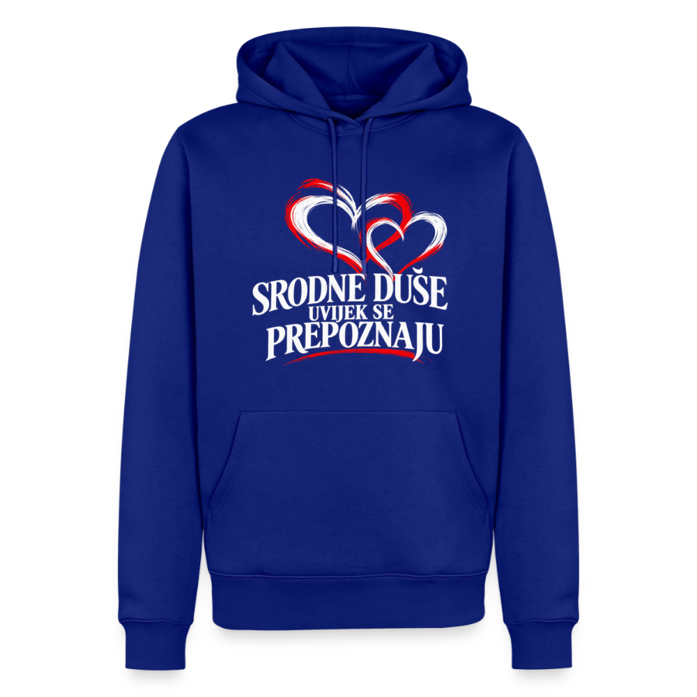 Männer Premium Hoodie - Srodne duse uvijek se prepoznaju - Royalblau