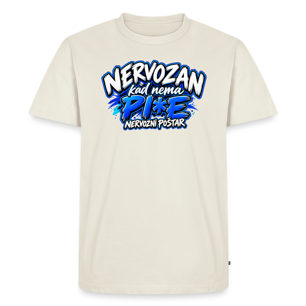 Männer Premium T-Shirt - Naturweiß