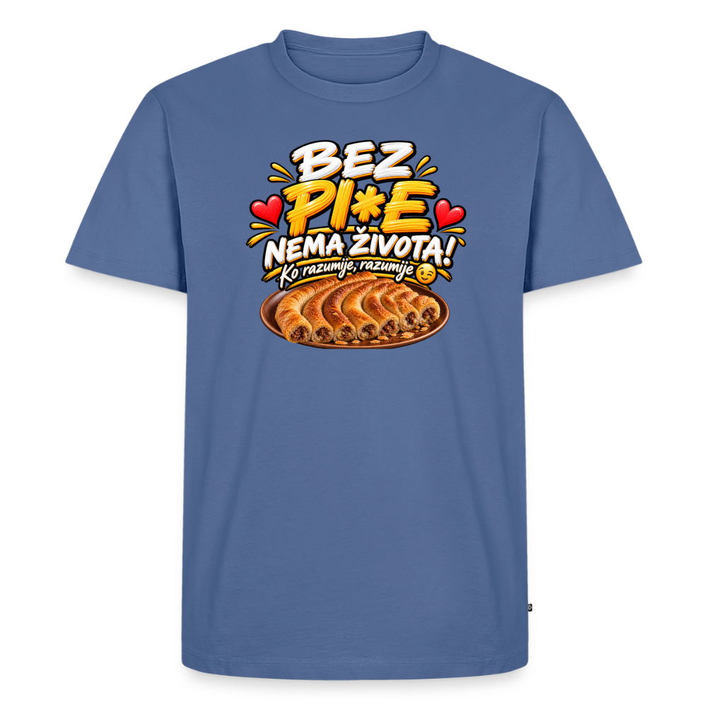Männer Premium T-Shirt - Taubenblau