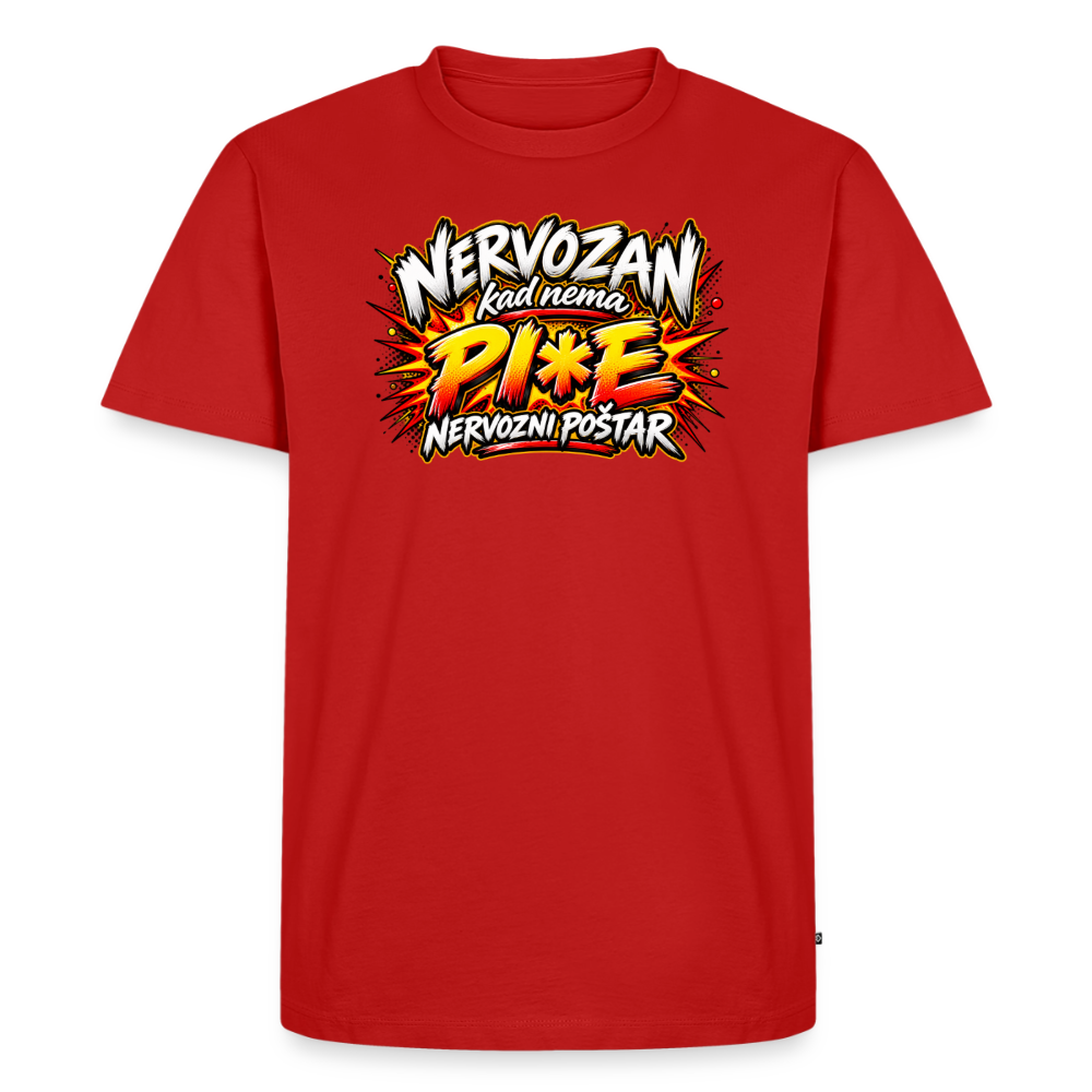 Männer Premium T-Shirt - Rot
