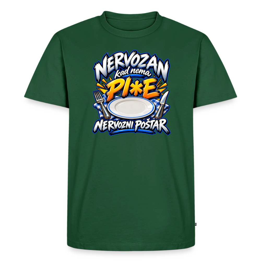 Männer Premium T-Shirt - Flaschengrün