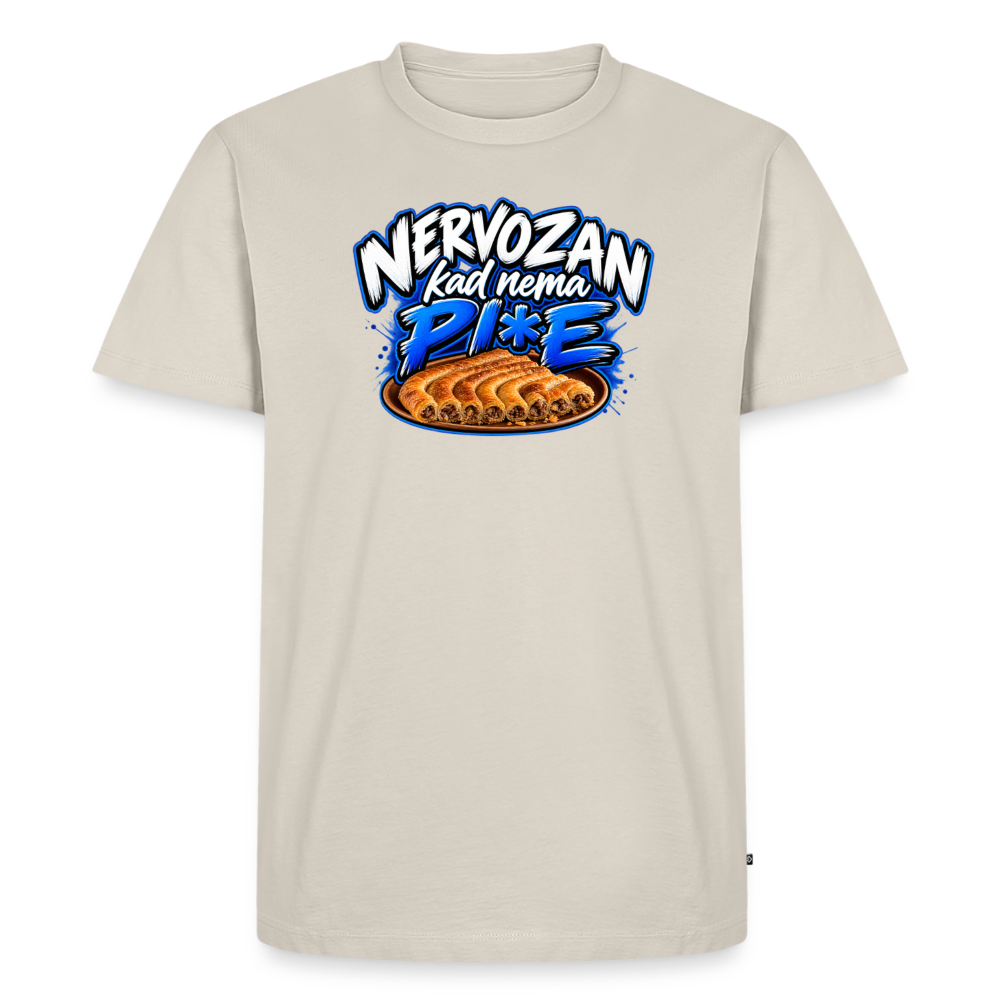 Männer Premium T-Shirt - Beige