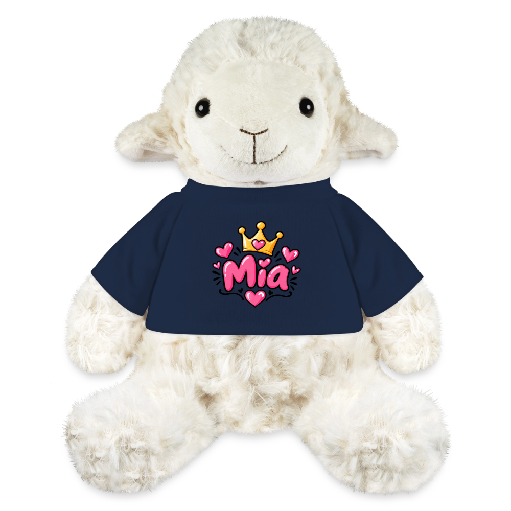 MiniFeet® Schaf Annika MIA – Personalisierbar mit Namen & Design - French Navy