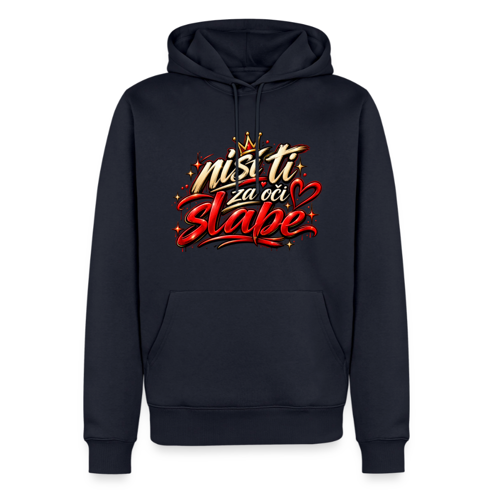 Männer Premium Hoodie - nisi ti za oci slabe - Navy